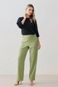 Blusa Manga 3/4 Elástico Pregas