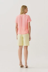 Blusa Decote Pregas