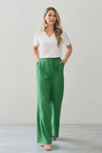 Blusa Decote V Preguinhas Triple