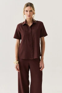 Camisa de Alfaiataria Bolso