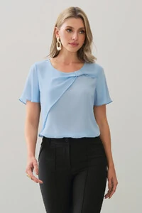 Blusa Transpassada Laço