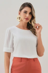 BLUSA CROP RECORTES