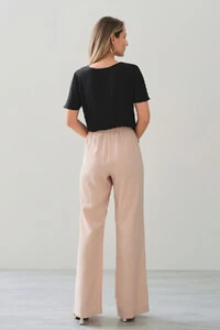 Blusa Decote V Preguinhas Triple