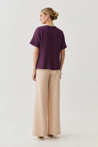 Blusa Manga Preguinhas