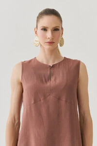 Regata Decote Gota Recortes