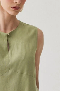 Regata Decote Gota Recortes