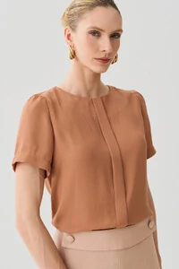 Blusa Prega Frontal