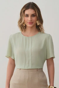 Blusa Nervuras Triple