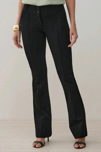 Calça Flare de Alfaiataria Double Nervura