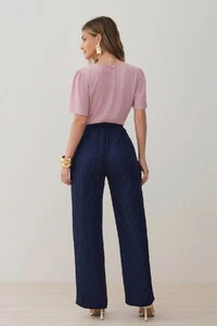Blusa Nervuras Triple