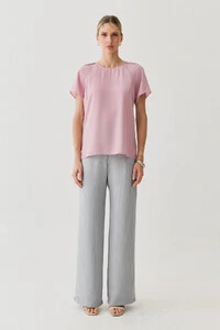 Blusa Manga Raglan Ombro Prega