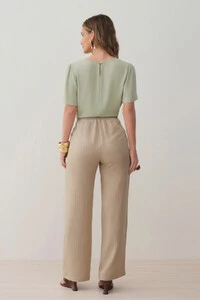 Blusa Nervuras Triple