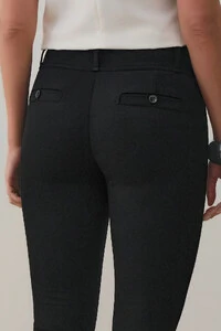 Calça Cigarrete de Alfaiataria Double Nervura