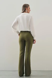 Blusa Manga Longa Punho Lastex Gola Polo Deocte V