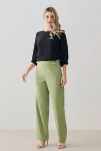 Blusa Manga 3/4 Elástico Pregas