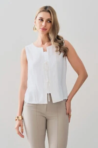 Regata Recorte Laços Double