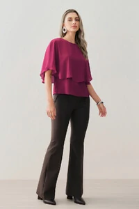 Blusa Dupla Godê Manga Morcego