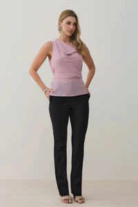 Calça Flare de Alfaitaria Double Passantes Triple Nervura