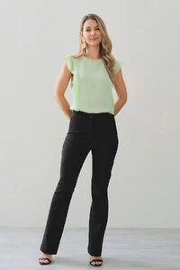 Regata Ombro Babado Prega