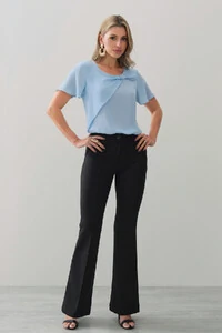 Calça flare double