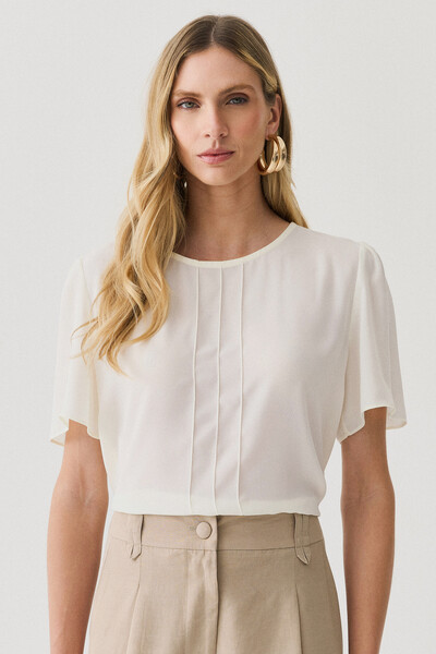 Foto Blusa Nervuras Triple