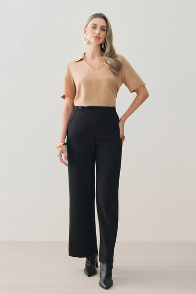 FotoBlusa Gola Polo Decote V