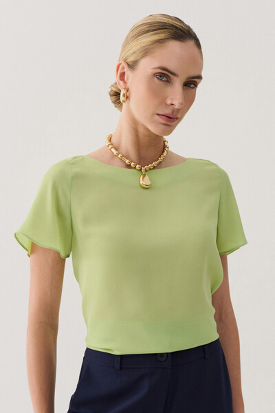 Foto Blusa Recorte Ombro