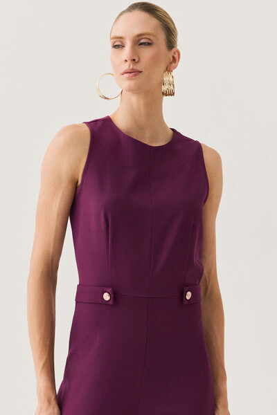 FotoMacacão Regata de Alfaitaria Cintura Martingale Gold