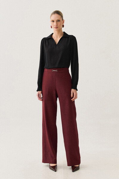 FotoPantalona de Alfaiataria Cinto Fino Gold