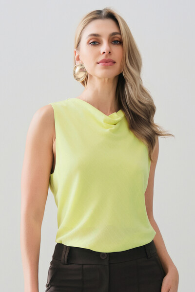 Foto Regata Dupla Decote Drapeado