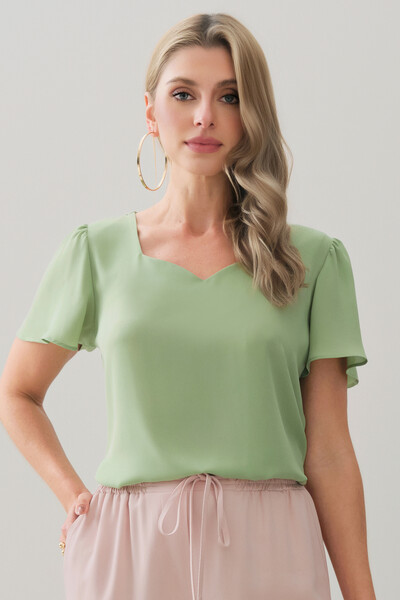 Foto Blusa Decote V