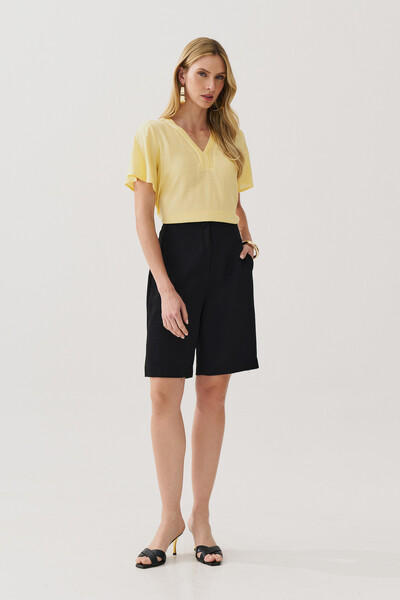 FotoBlusa Decote V Pregas