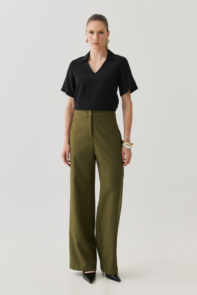 Foto Blusa Gola Polo Decote V