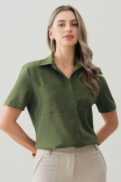 Foto Camisa de Alfaiataria Bolso