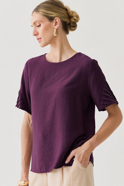 Foto Blusa Manga Preguinhas