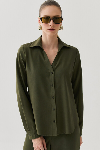 Foto Conjunto de Alfaiataria de Camisa Manga Longa e Calça Reta