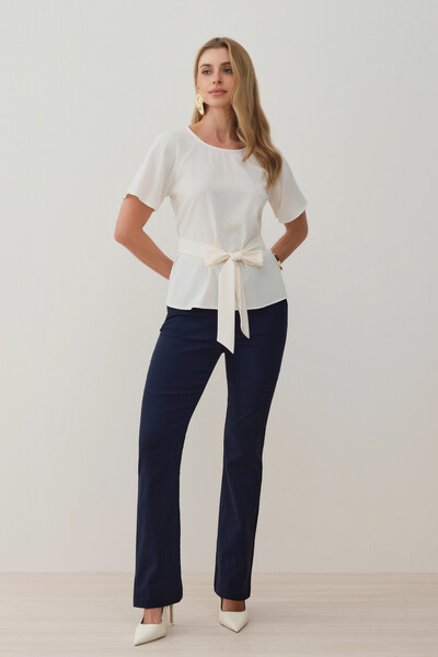 Foto Blusa Manga Raglan Cinto Embutido