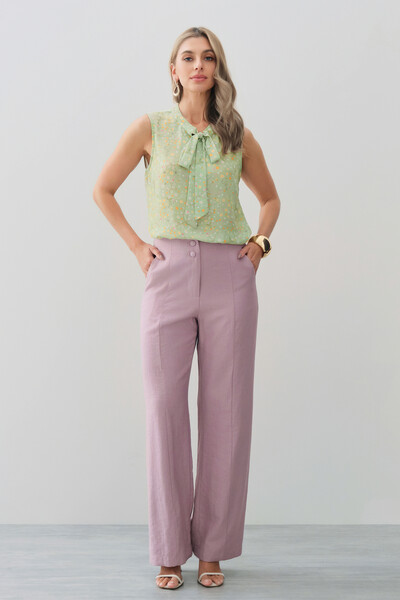 FotoRegata Floral Gola Baixa Laço