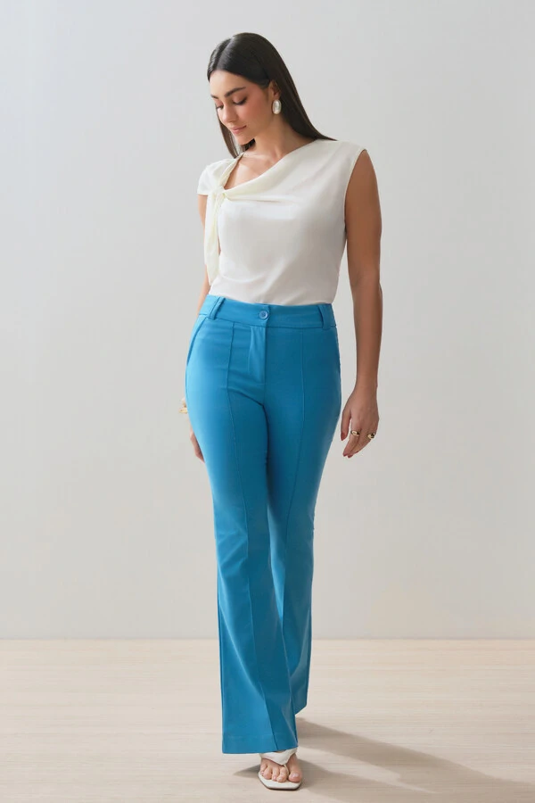 Calça Flare Double