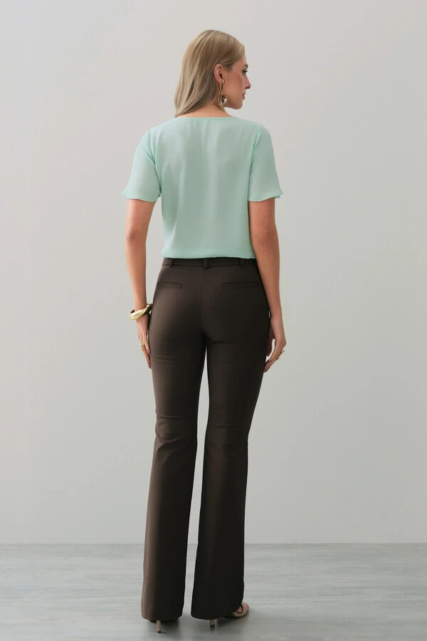 Blusa Transpassada Laço