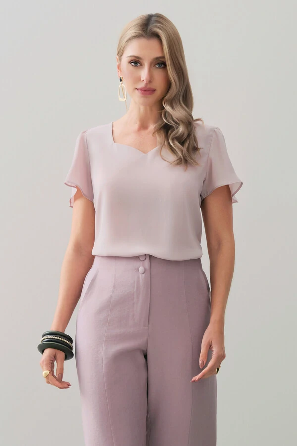 Blusa Decote V