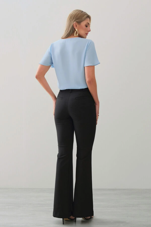 Blusa Transpassada Laço