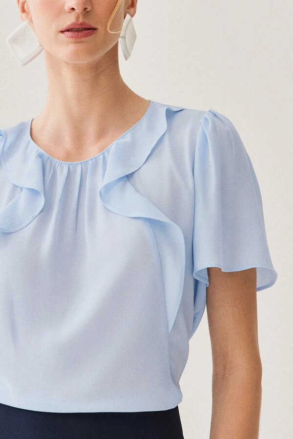 Blusa Babados