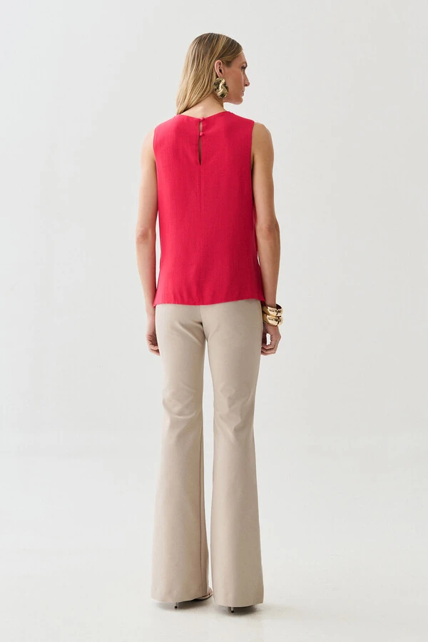 Regata Dupla Decote Drapeado