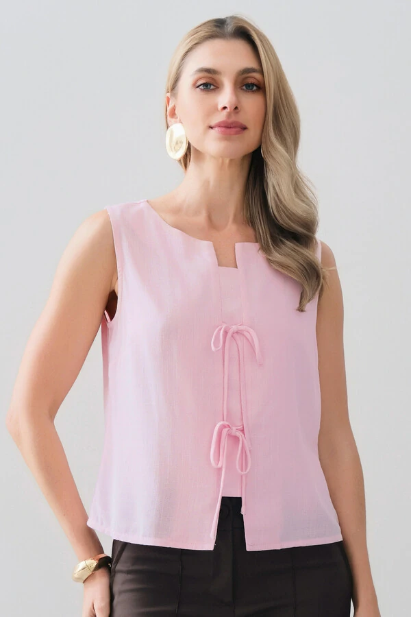 Regata Recorte Laços Double