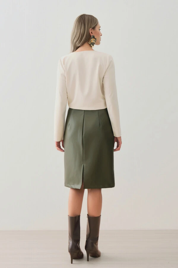 Blusa Decote V Assimétrico Gold