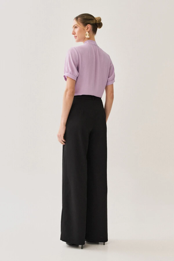 Pantalona de Alfaitaria Botão Forrado