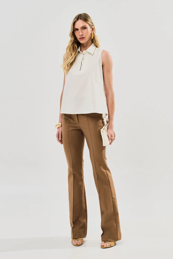 Calça Flare Double