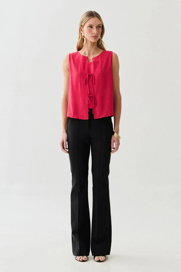 Regata Recorte Laços Double