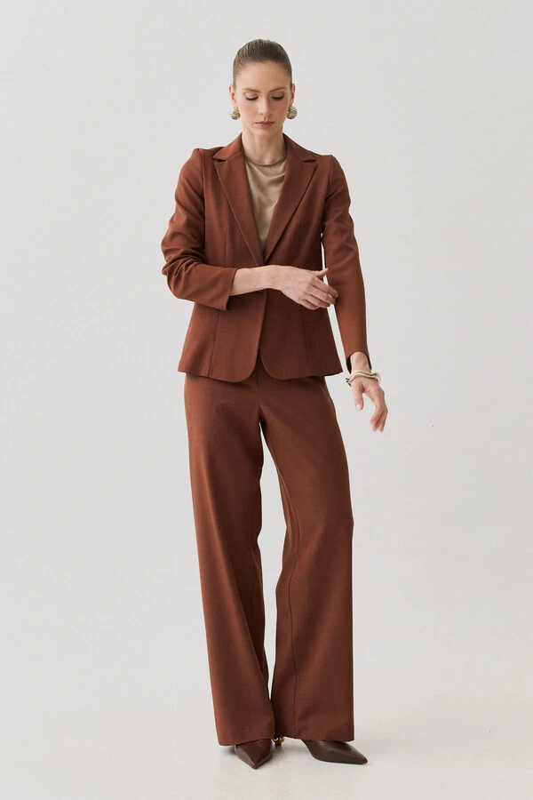 Blazer de Alfaiataria Bolso Embutido